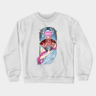 Geisha girl art Crewneck Sweatshirt